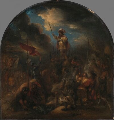 Brinio Raised on a Shield (1650-1661)