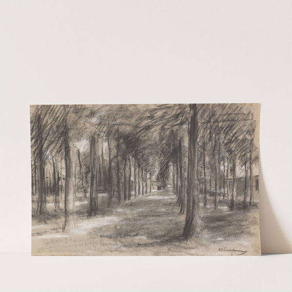 Brink (Dorfanger) in Laren (1897) by Max Liebermann
