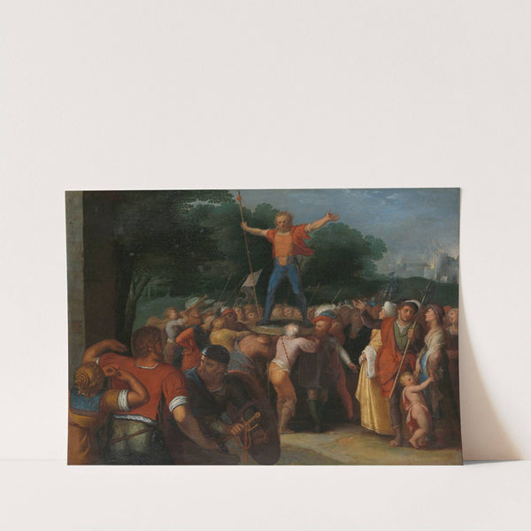 Brinno Raised upon the Shield (1600 - 1613) by Otto van Veen