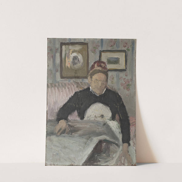 Brita Maria (Mussa) Banck (1830-1906), housekeeper by Eva Bonnier