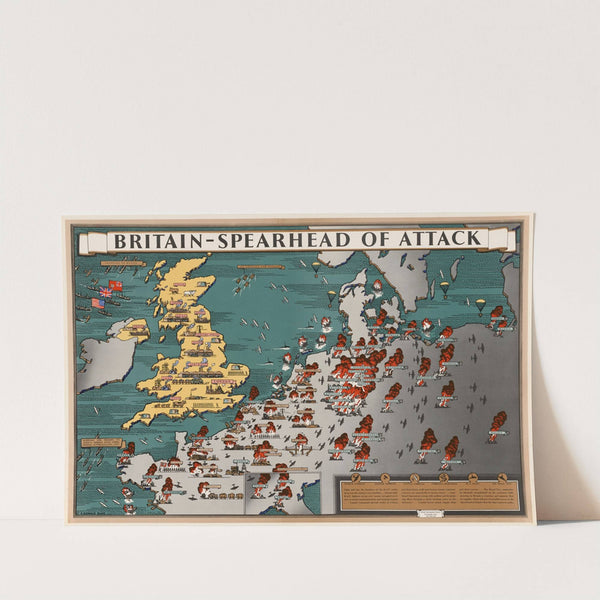 Britain - Spearhead of Attack by Frederick Donald Blake