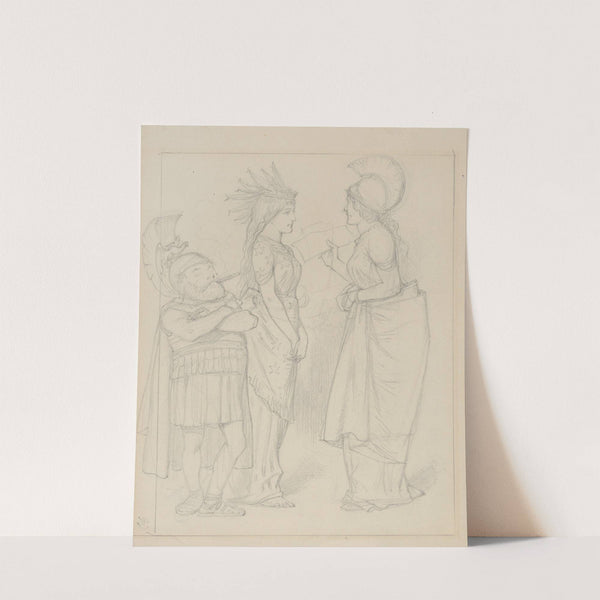 Britannia and Columbia with Ulysses S. Grant by Sir John Tenniel