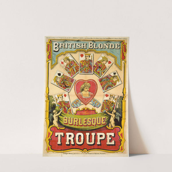 British Blonde Burlesque Troupe by Anonymous