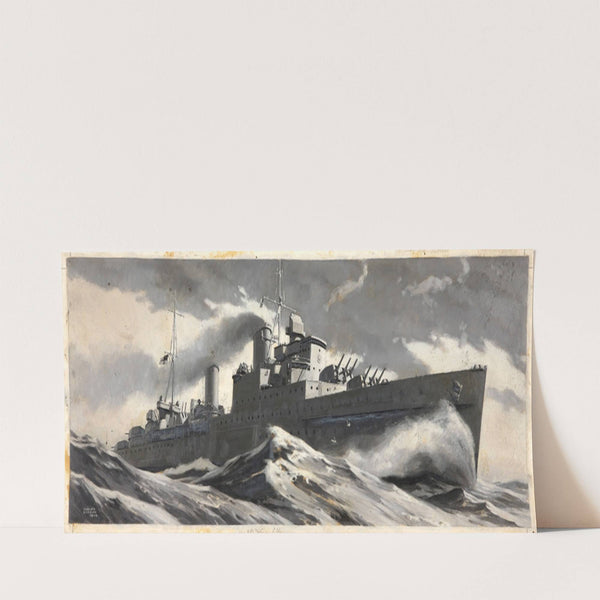 British Cruiser (1944) by Edward Osmond