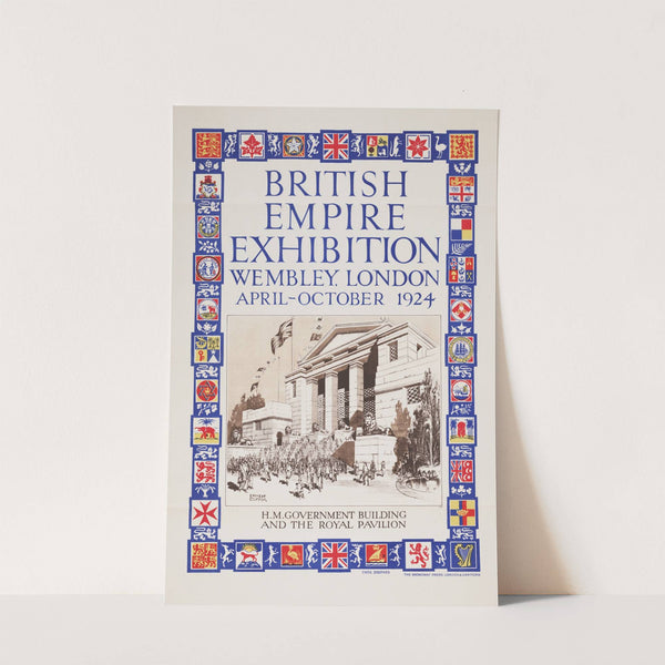 British Empire Exhibition, Wembley, London, April-October 1924 by Ernest Coffin