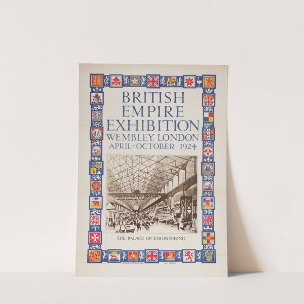 British Empire Exhibition, Wembley, London, April-October 1924; Palace of engineering by Ernest Coffin