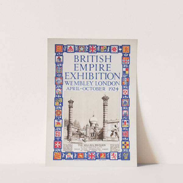 British Empire Exhibition, Wembley, London, April-October 1924; The Malaya pavilion by Ernest Coffin