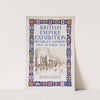 British Empire Exhibition, Wembley, London, April-October 1924; The Palace of industry from across the great lake by Ernest Coffin