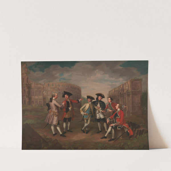 British Gentlemen in Rome by Katherine Read