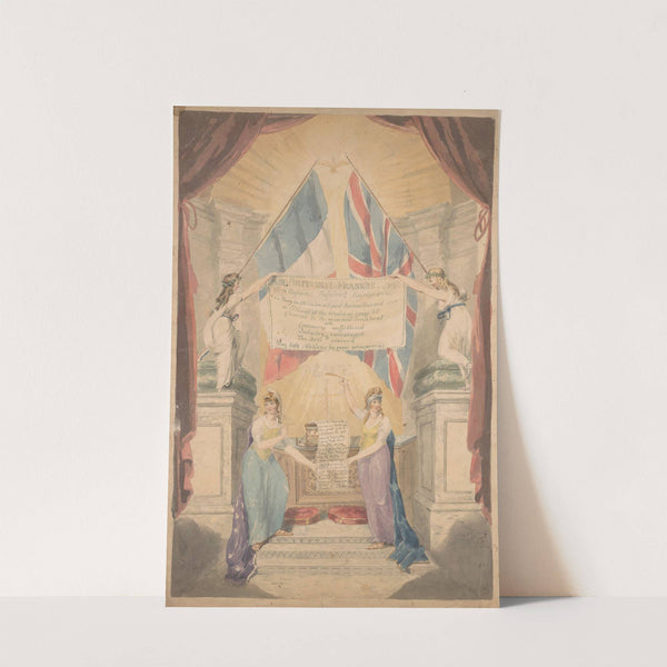 Britons! Franks!! Rejoice! Rejoice!! Rejoice! by John Rubens Smith