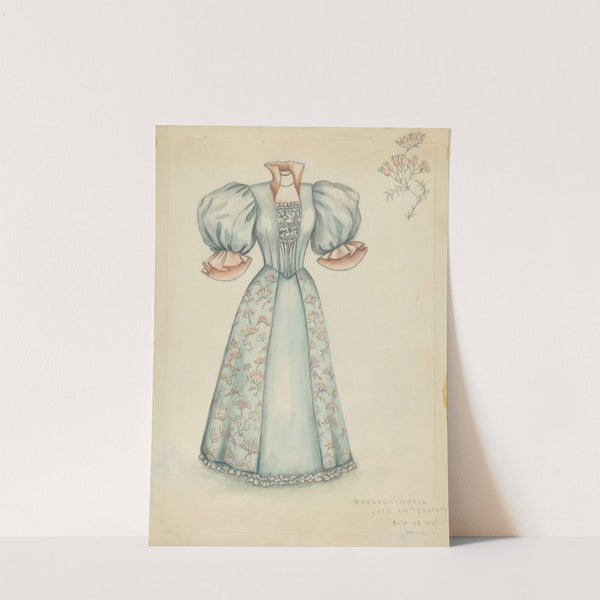 Brocade Dress (1935-1942) by Fanchon Larzelere