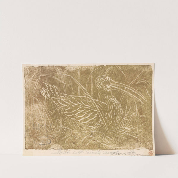 Broedende snip (1892-1940) by Henri Verstijnen