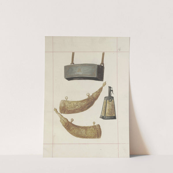 Broń zaczepna i odporna w Polsce. T. 3, Rynsztunki, broń palna, rzędy Pl.012 (1875-1900) by Boleslaw Starzyński