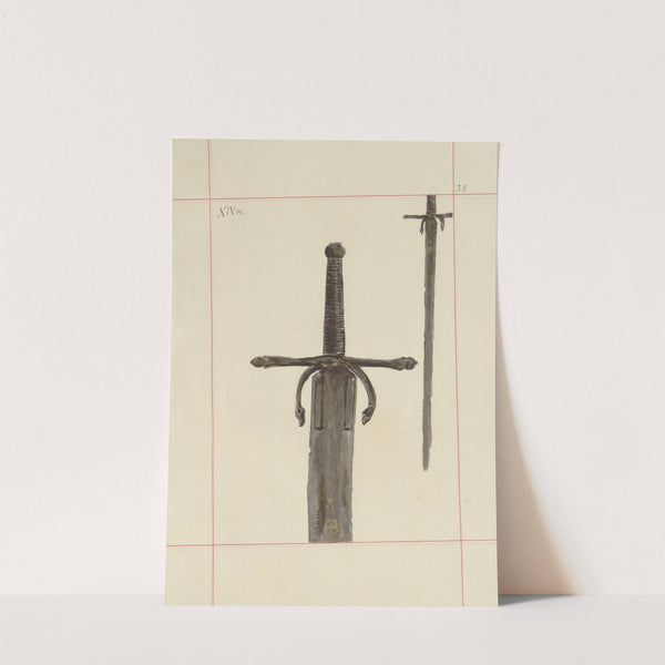 Broń zaczepna i odporna w Polsce. T. 4, Pasy lite, ozdoby, chorągwie i proporce Pl.032 (1875-1900) by Boleslaw Starzyński