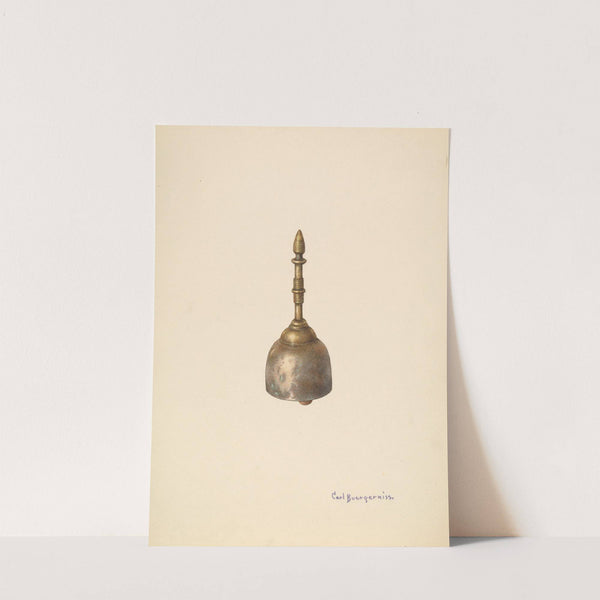 Bronze Bell for the Dining Room by Carl Buergerniss