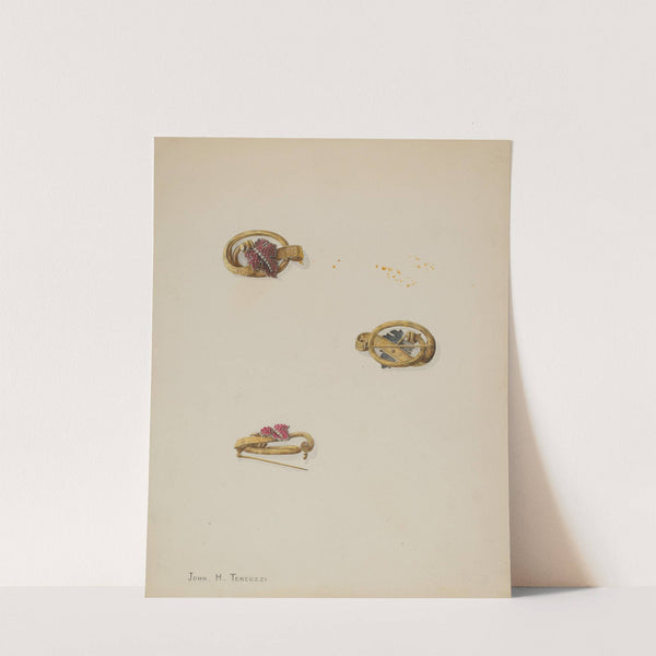Brooch (c. 1937) by John H. Tercuzzi