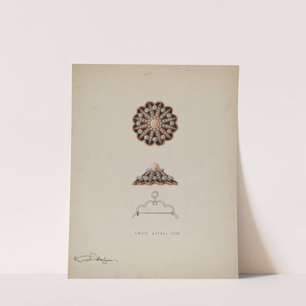 Brooch by Kurt Melzer