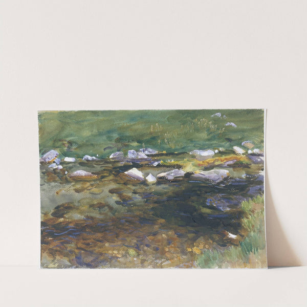 Brook and Meadow (circa 1907) by John Singer Sargent