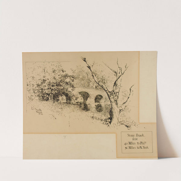 Brook Bridge (1897) by Ernest Peixotto