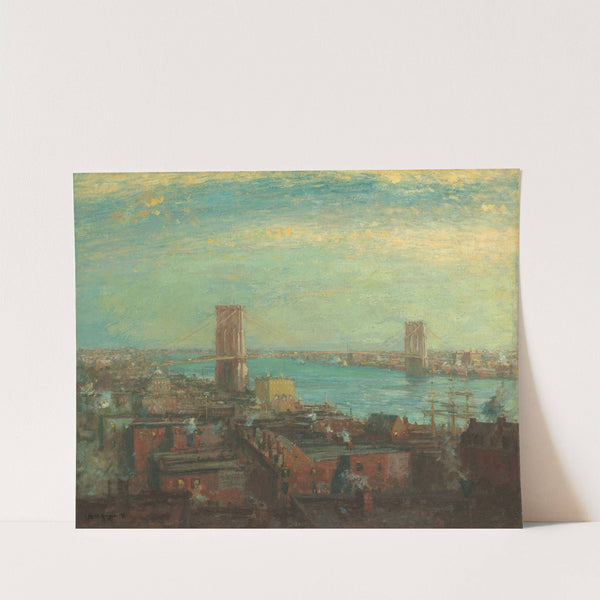 Brooklyn Bridge by Henry Ward Ranger