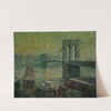 Brooklyn Bridge (between 1917 and 1920) by Ernest Lawson