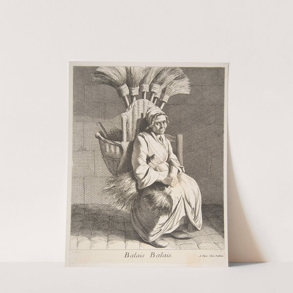 Broom Peddler (1737-1746) by Edmé Bouchardon