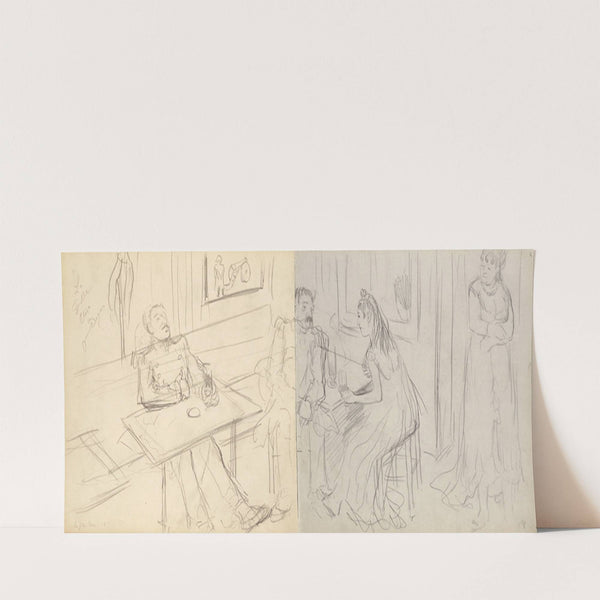 Brothel Scene (1877) by Edgar Degas