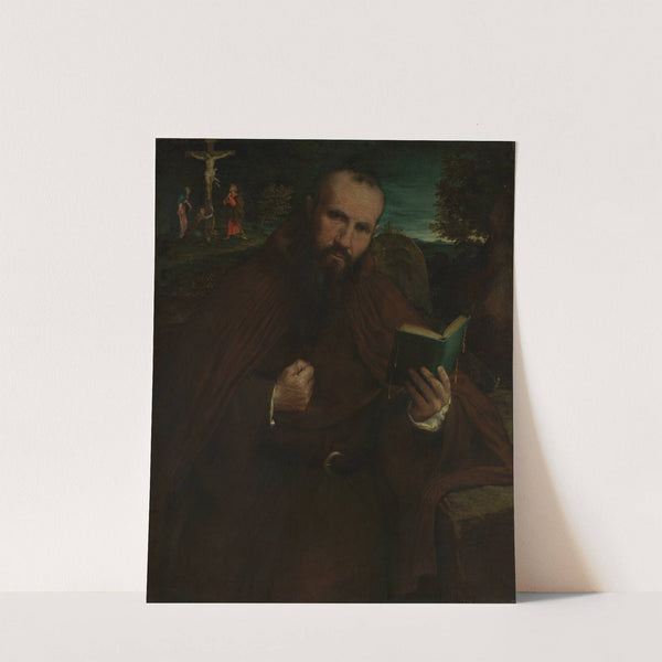 Brother Gregorio Belo of Vicenza (1547) by Lorenzo Lotto