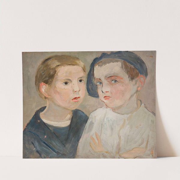 Brothers by Tadeusz Makowski