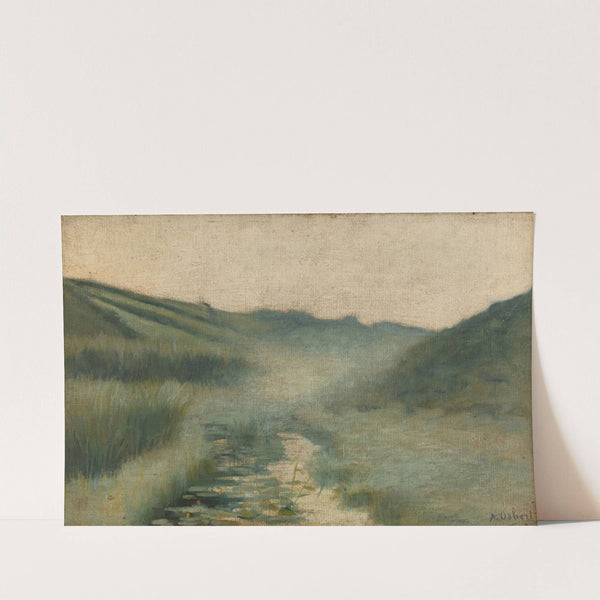 Brouillard du matin, Diélette - Flamanville by Alphonse Osbert