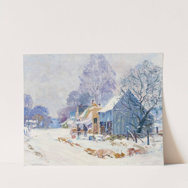 Brown County Homestead in Winter by Edward K. Williams