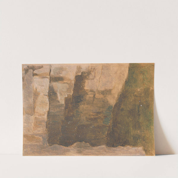 Brown Rocks by Dezider Czölder