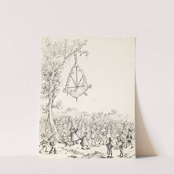 Brownies, book illustration by Palmer Cox