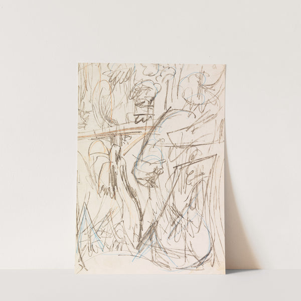 Brücke im Wald bei Königstein (1916) by Ernst Ludwig Kirchner