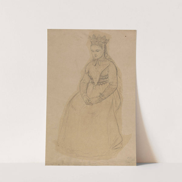 Brud (1860) by Adolph Tidemand