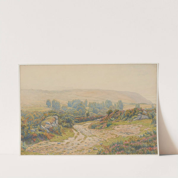 Brume et rosée. Landes de Pors Léonnec. Morgat (1910) by Henri Rivière