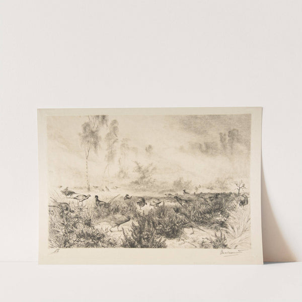 Brumes du matin (1882) by Félix Bracquemond