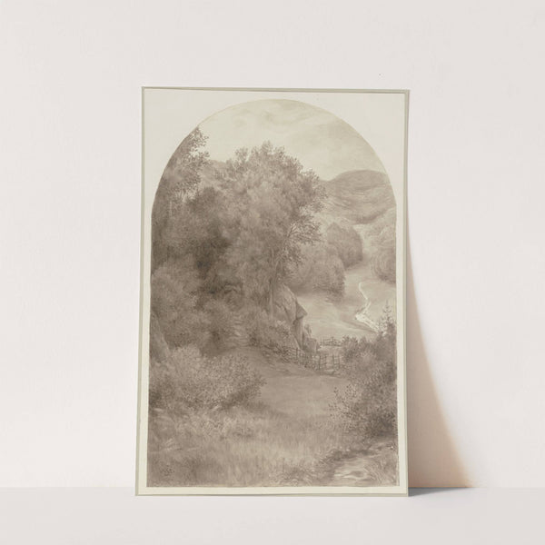 Brun in front of his hermitage by Wilhelm Steinhausen