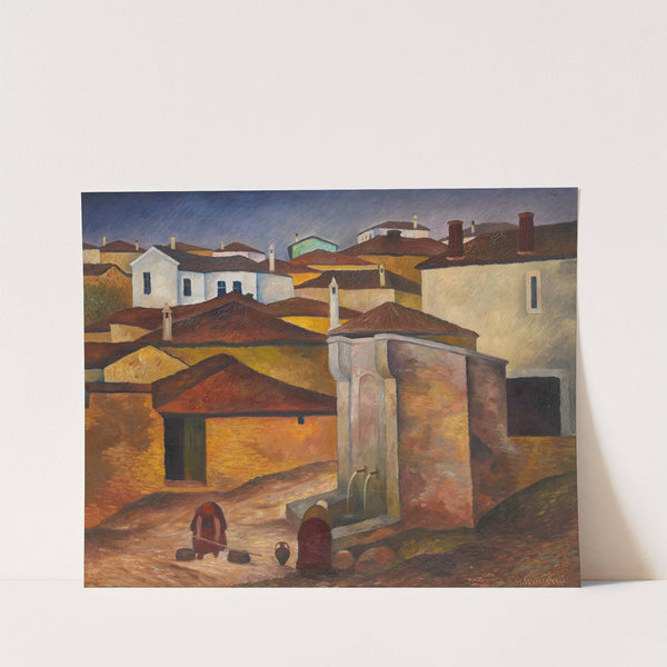 Brunnen in Veles (Mazedonien) (1919) by Gustav Wunderwald