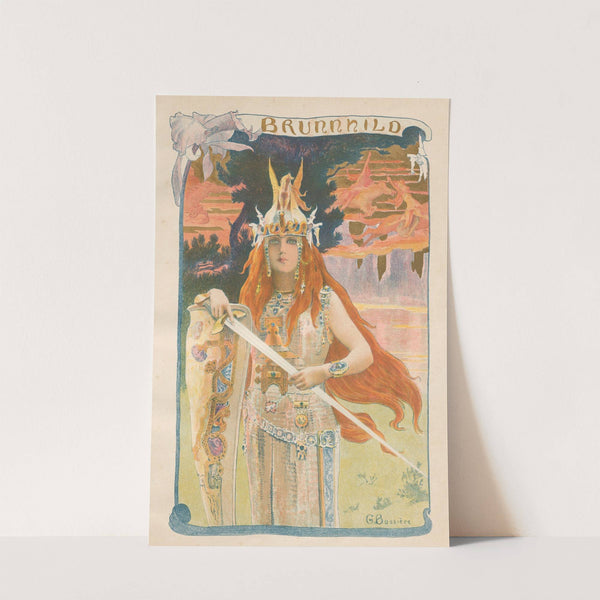 Brunnhild (1898-1899) by Gaston Bussière