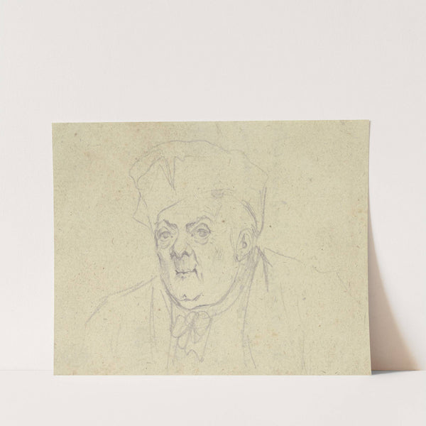 Brustbild eines älteren Mannes mit Kappe by Daniel Nikolaus Chodowiecki