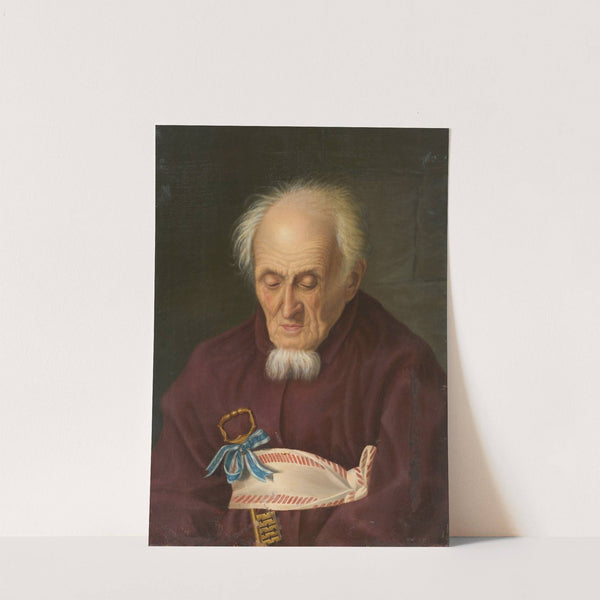 Brustbild eines Greises namens Ginter (1830) by Crescentia Stadler