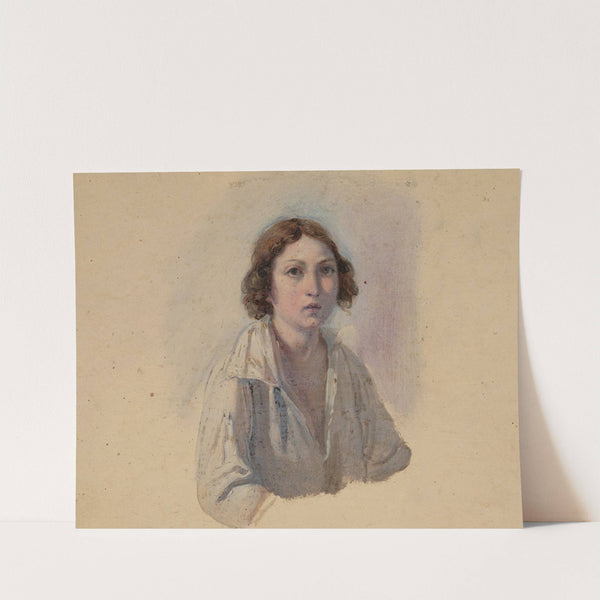 Brustbild eines jungen Italieners by Johann Baptist Kirner