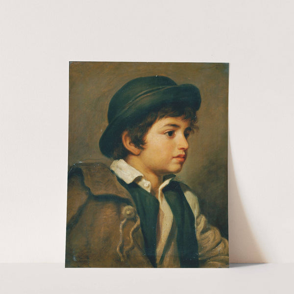 Brustbild eines Savoyardeknaben by Joseph Hasslwander