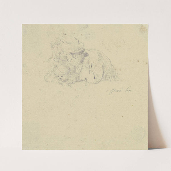 Brustbilder eines Ehepaares mit einem kleinen Kind (1760) by Daniel Nikolaus Chodowiecki