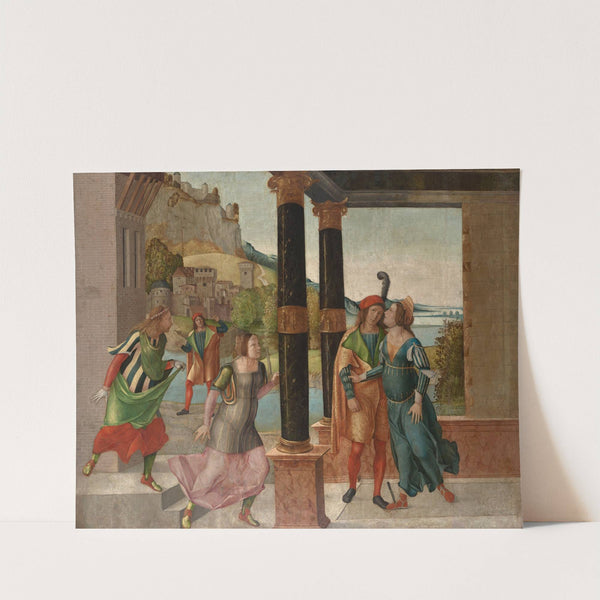 Brutus and Porcia (1490) by Bernardino Orsi da Collecchio