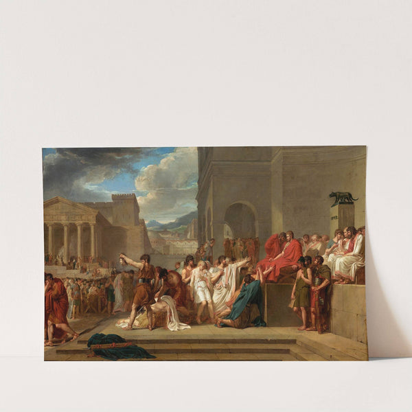 Brutus condemning his sons to death by Guillaume-Guillon Lethière