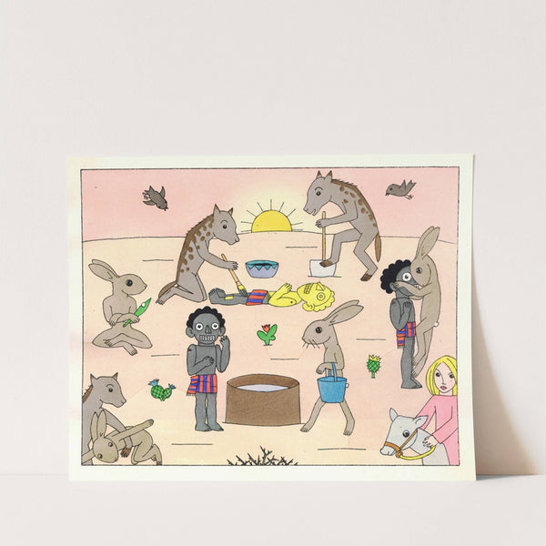 Buch der Hasengeschichten Pl.04 by Tom Seidmann-Freud