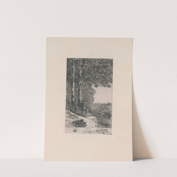 Bûcheronne (1874) by Félicien Rops