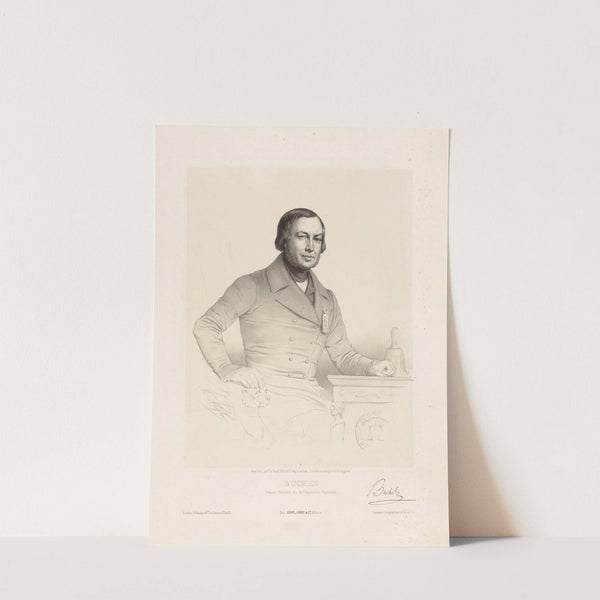 Buchez, Premier Président élu de l’Assemblée Nationale (1848) by Marie-Alexandre Alophe